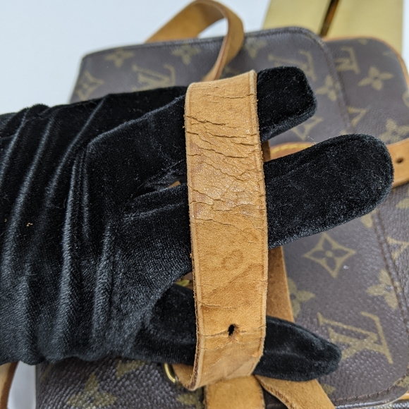 Louis Vuitton Cartouchiere Handbag MonograM MM - Picture 9 of 16